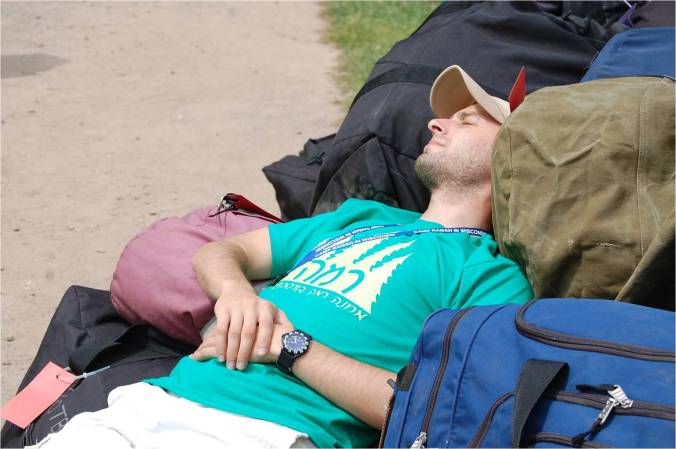 sleeping-on-the-first-day-of-camp